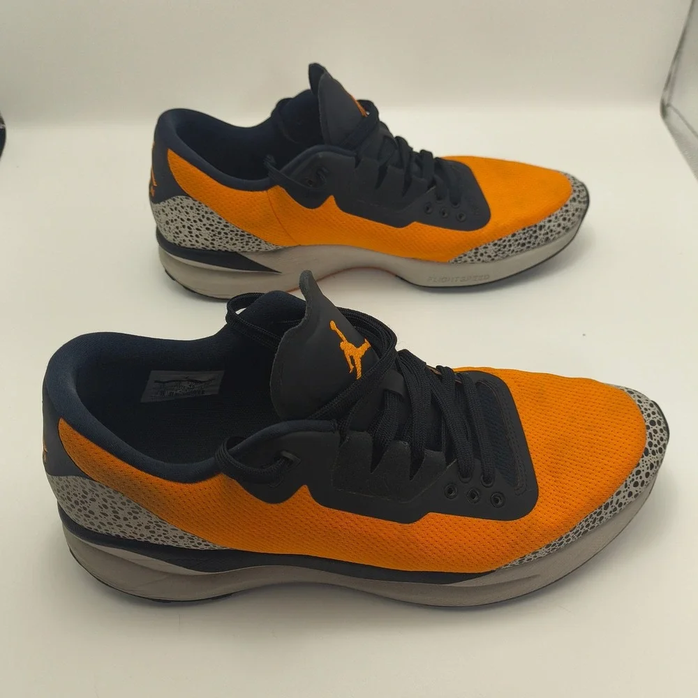 Jordan Zoom Tenacity 88 Orange Black Elephant Print AV5878-800 Mens 12 Running
